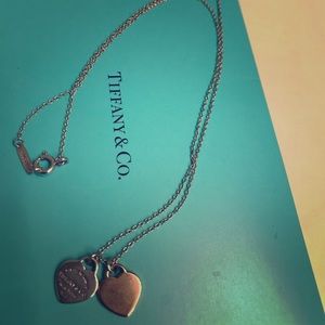 Tiffany & Co. Mini Heart Tag Necklace